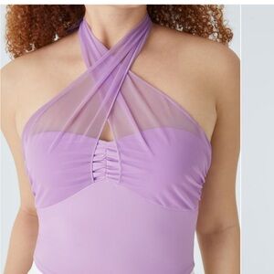 HALARA Purple Halter Top